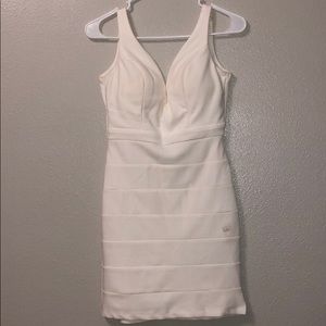 White formal dress